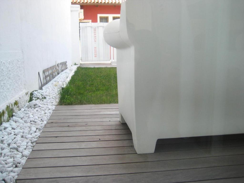 Studio mit Gartenblick