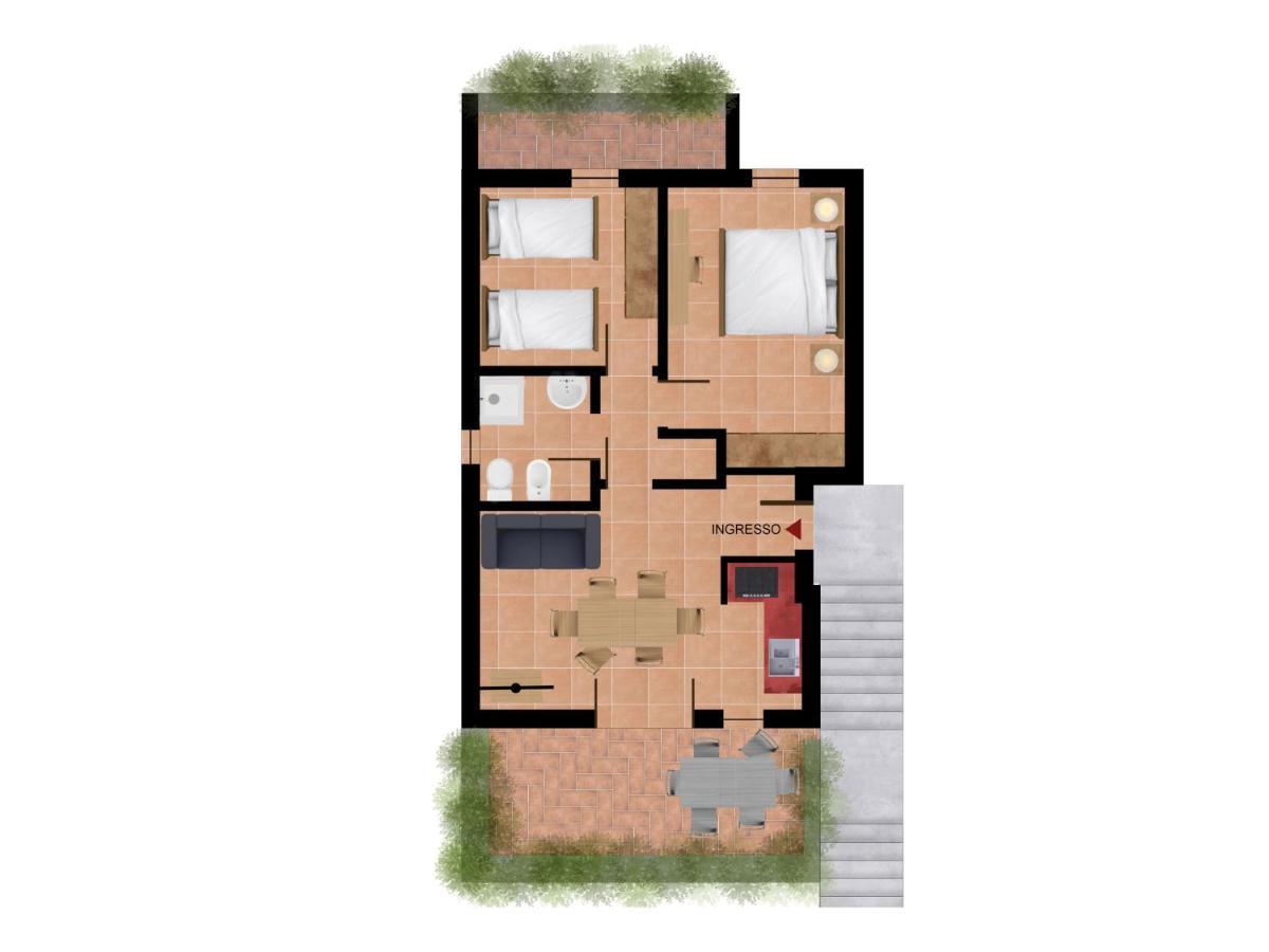 Apartment mit 1 Schlafzimmer
