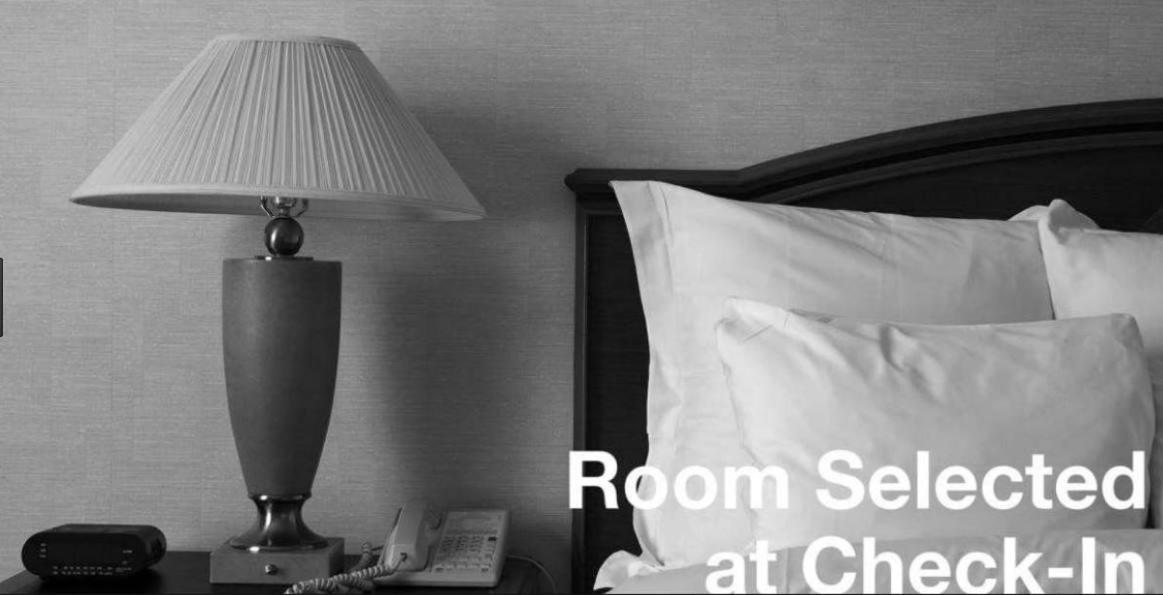 Room Selected at Check