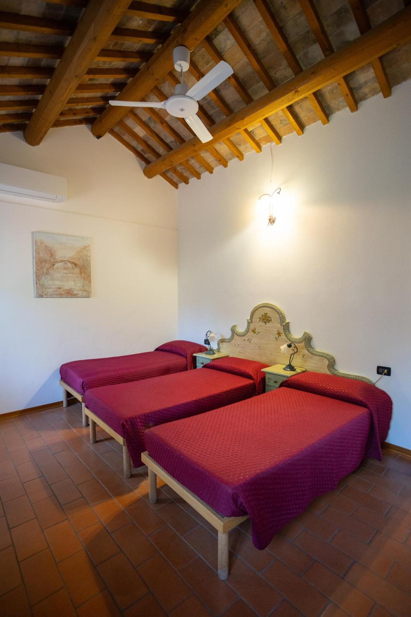 Dreibettzimmer mit eigenem Bad