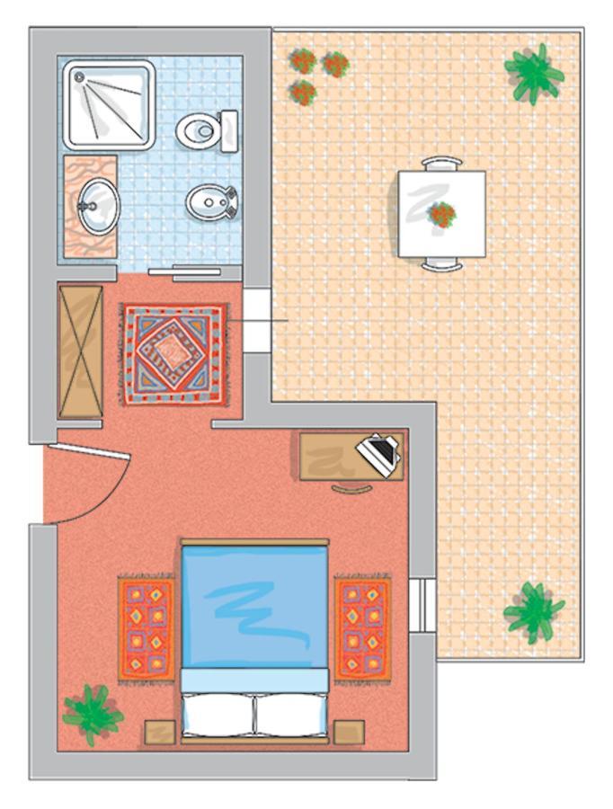 Double or Twin Room Partial Sea View