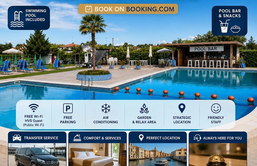 Hotel Villa Sara With Pool And Parking Near Venice-1